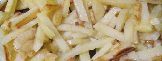 жареная картошечка с лесными грибочками. Шаг 6