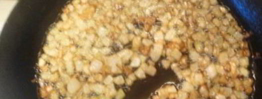 жареная картошка с сушеными грибами. Шаг 4