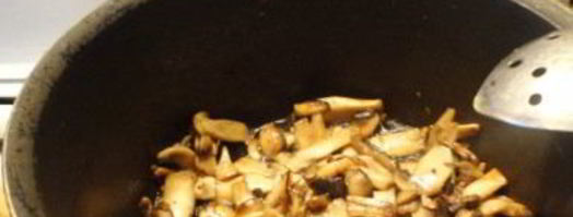 жареная картошка с сушеными грибами. Шаг 6