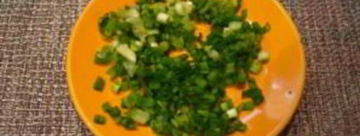 жареная картошка с зеленью. Шаг 3