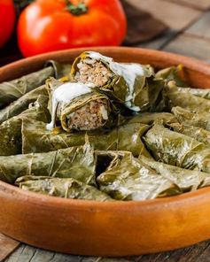 Долма с бараниной и говядиной