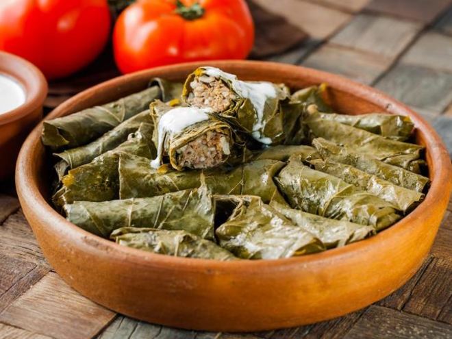 Рецепт долмы с бараниной и говядиной