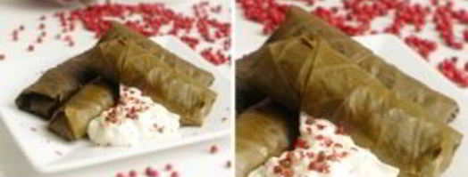 долма в виноградных листьях в мультиварке. Шаг 6