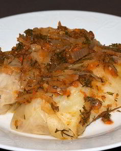 Голубцы из говяжьего фарша