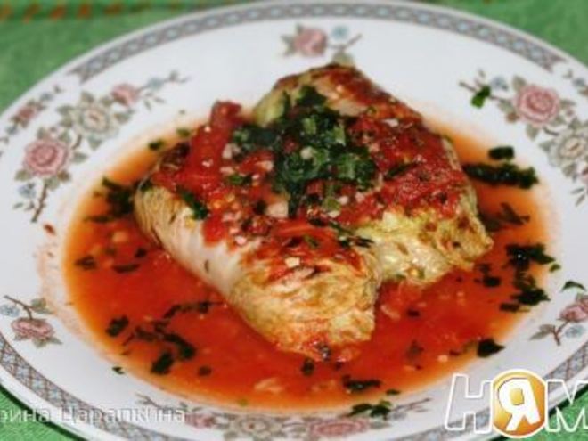 Рецепт голубцов из пекинской капусты с отварным мясом