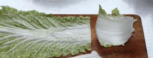 голубцы из пекинской капусты с отварным мясом. Шаг 11