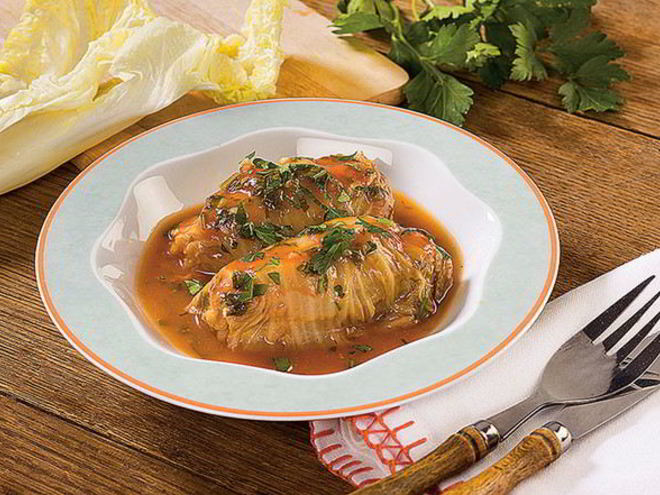 Рецепт голубцов из пекинской капусты