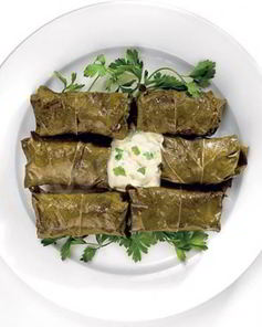 Голубцы из виноградных листьев по-еврейски