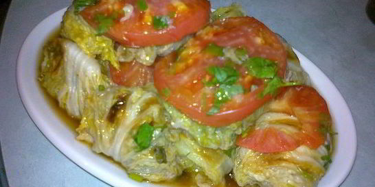 Голубцы по-азиатски