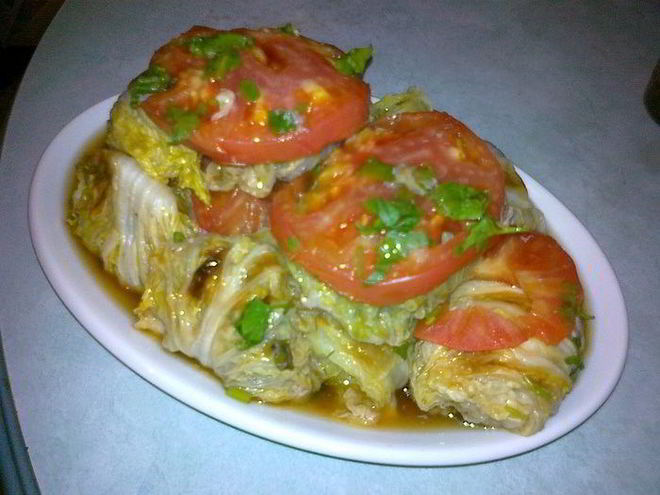 Рецепт голубцов по-азиатски