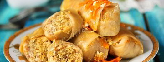 голубцы с фаршем и пшеном в мультиварке. Шаг 11