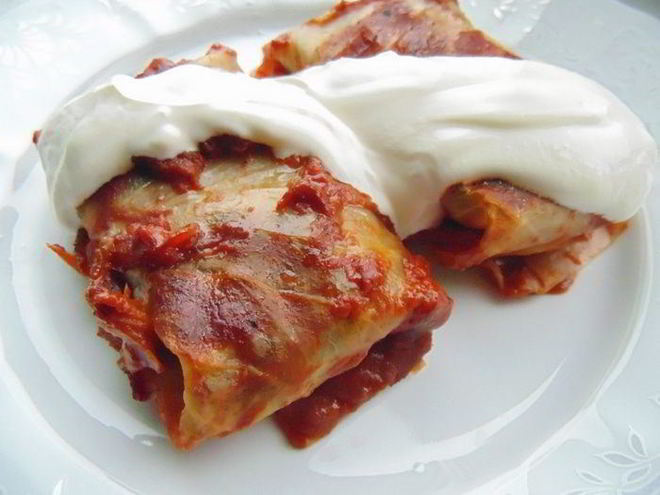 Рецепт голубцов с гречкой и грибами