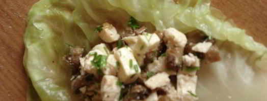 голубцы с грибами и брынзой. Шаг 5