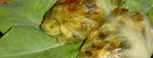 голубцы с грибами и брынзой. Шаг 7