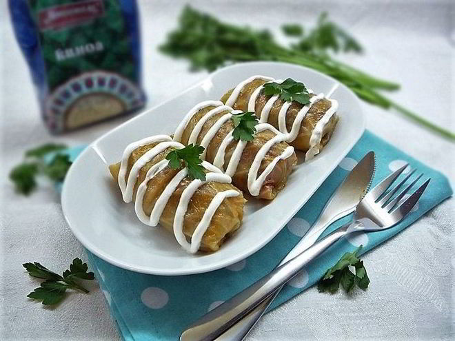 Рецепт голубцов с индейкой и киноа