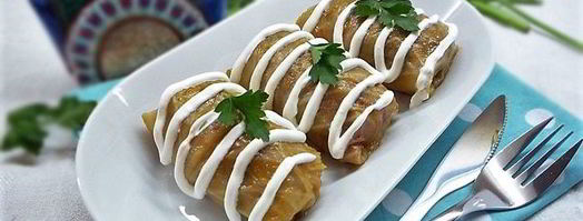 голубцы с индейкой и киноа. Шаг 17