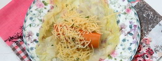 голубцы с сосисками и сыром. Шаг 8