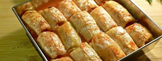 голубцы в духовке в томатном соусе. Шаг 26