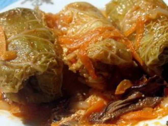Рецепт голубцов в листьях савойской капусты