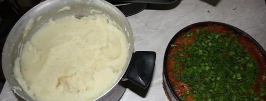 голубцы в подливе с пюре. Шаг 14