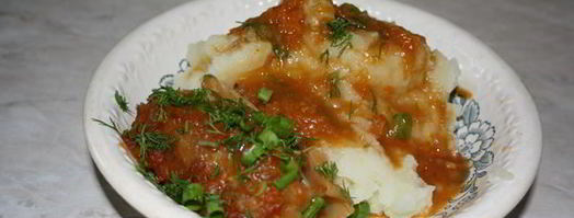 голубцы в подливе с пюре. Шаг 15