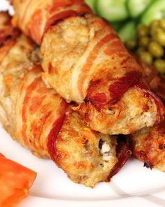 Кебаб — ленивые голубцы в беконе