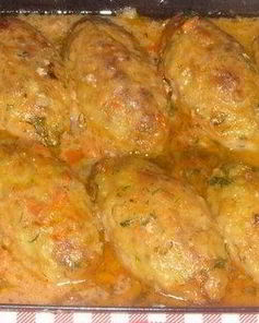 Ленивые голубцы из мясного фарша в томатном соусе