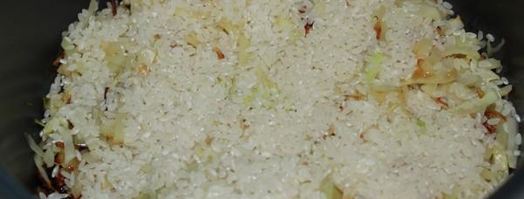 ленивые голубцы на молоке в мультиварке. Шаг 4