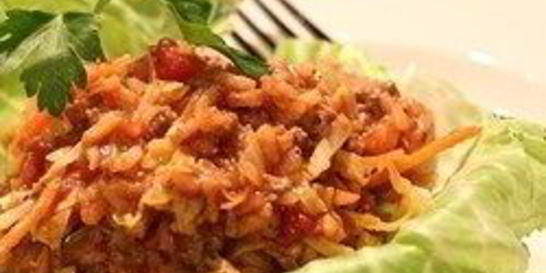 Ленивые голубцы с фаршем