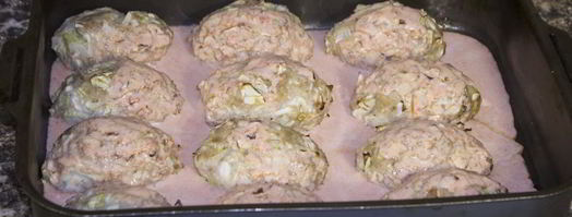 ленивые голубцы в духовке в сметанном соусе. Шаг 16