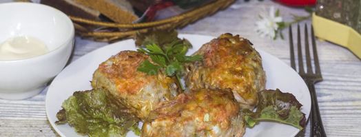 ленивые голубцы в духовке в сметанном соусе. Шаг 18