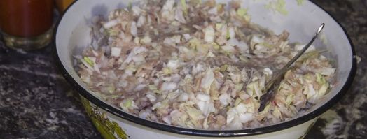 ленивые голубцы в духовке в сметанном соусе. Шаг 11