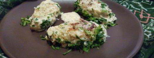 ленивые рыбные голубцы в хренно-сметанном соусе. Шаг 10