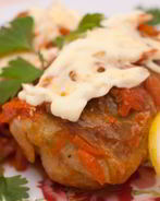 Тушеные голубцы