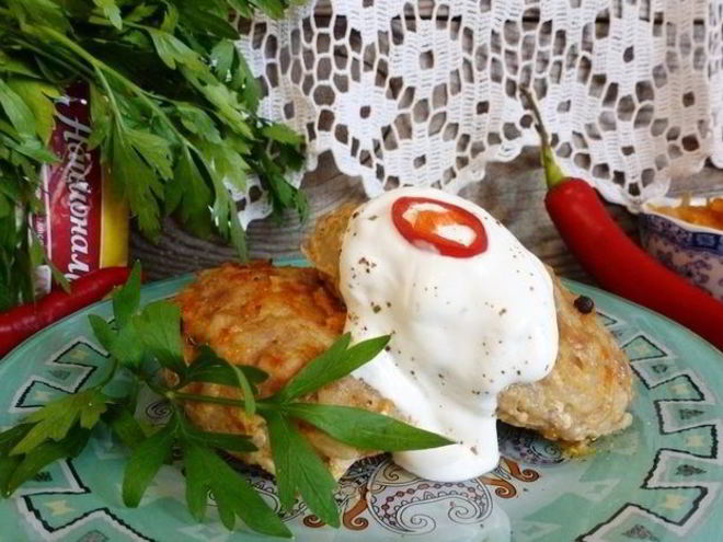 Рецепт запеченных ленивых голубцов с квашеной капустой