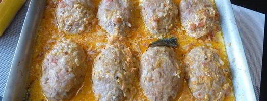 запеченные ленивые голубцы с квашеной капустой. Шаг 10