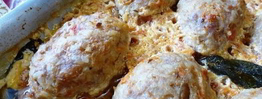 запеченные ленивые голубцы с квашеной капустой. Шаг 11