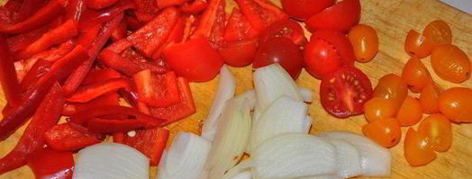 гречневая лапша с овощами. Шаг 4