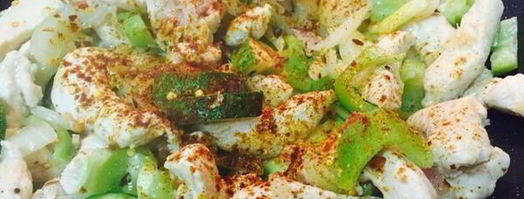 гречневая лапша соба с курицей и овощами. Шаг 12