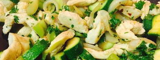 гречневая лапша соба с курицей и овощами. Шаг 13