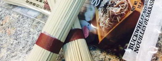 гречневая лапша соба с курицей и овощами. Шаг 7