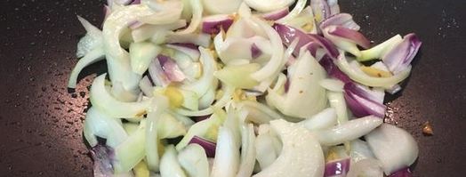 гречневая лапша соба с курицей и овощами. Шаг 9