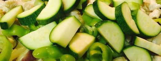 гречневая лапша соба с курицей и овощами. Шаг 11