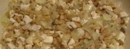 фаршированные грибы в мультиварке. Шаг 3