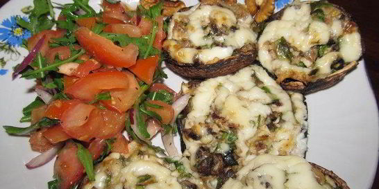 Фаршированные грибы