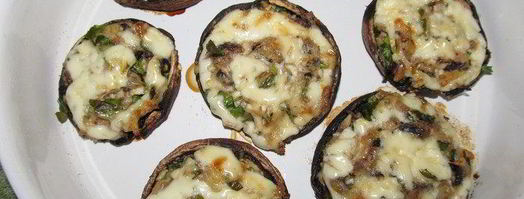 фаршированные грибы. Шаг 12