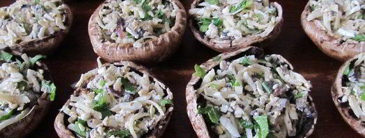 фаршированные грибы. Шаг 10