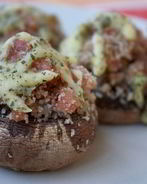 Фаршированные шампиньоны