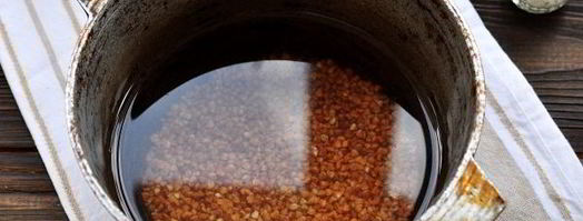 грибы, фаршированные гречкой. Шаг 4