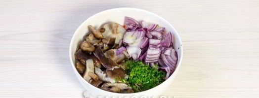 грибы по-корейски. Шаг 16